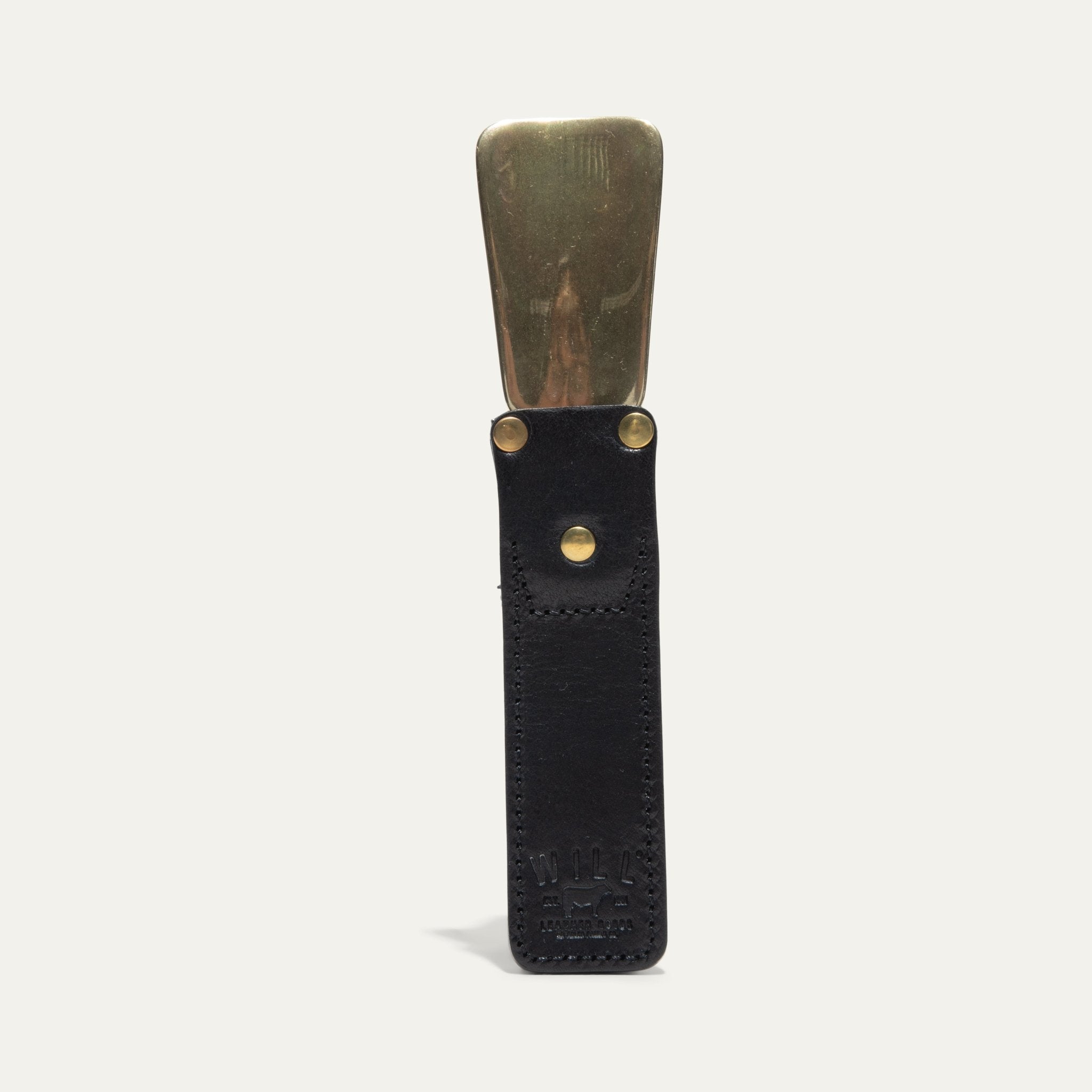 LEATHER HANDLE SHOE HORN - Will Leather Goods